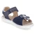 Sandalen SPARKLE - BLAU/SILBER