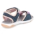 Sandalen PEBBLES - BLAU/ORANGE