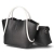 Handtasche - black/white