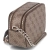 Camera Bag IZZY - latte logo/ brown