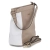 Schultertasche - Taupe /Crème
