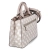 Luxury Satchel DORYS - sand logo