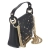 Handtasche - black-mat