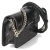 Handtasche - black-kroko