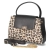 Handtasche - Beige/schwarz