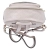 Rucksack FILIBERTA - OFFWHITE