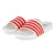 Badepantoletten - White - Red
