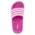 Badepantoletten - Fuchsia - White