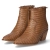Stiefeletten - cognac