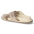 Pantoletten - Beige - Bronze