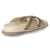 Pantoletten - Beige - Bronze