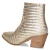 Ankle Boots - gold