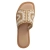 Pantoletten - Gold - Bronze