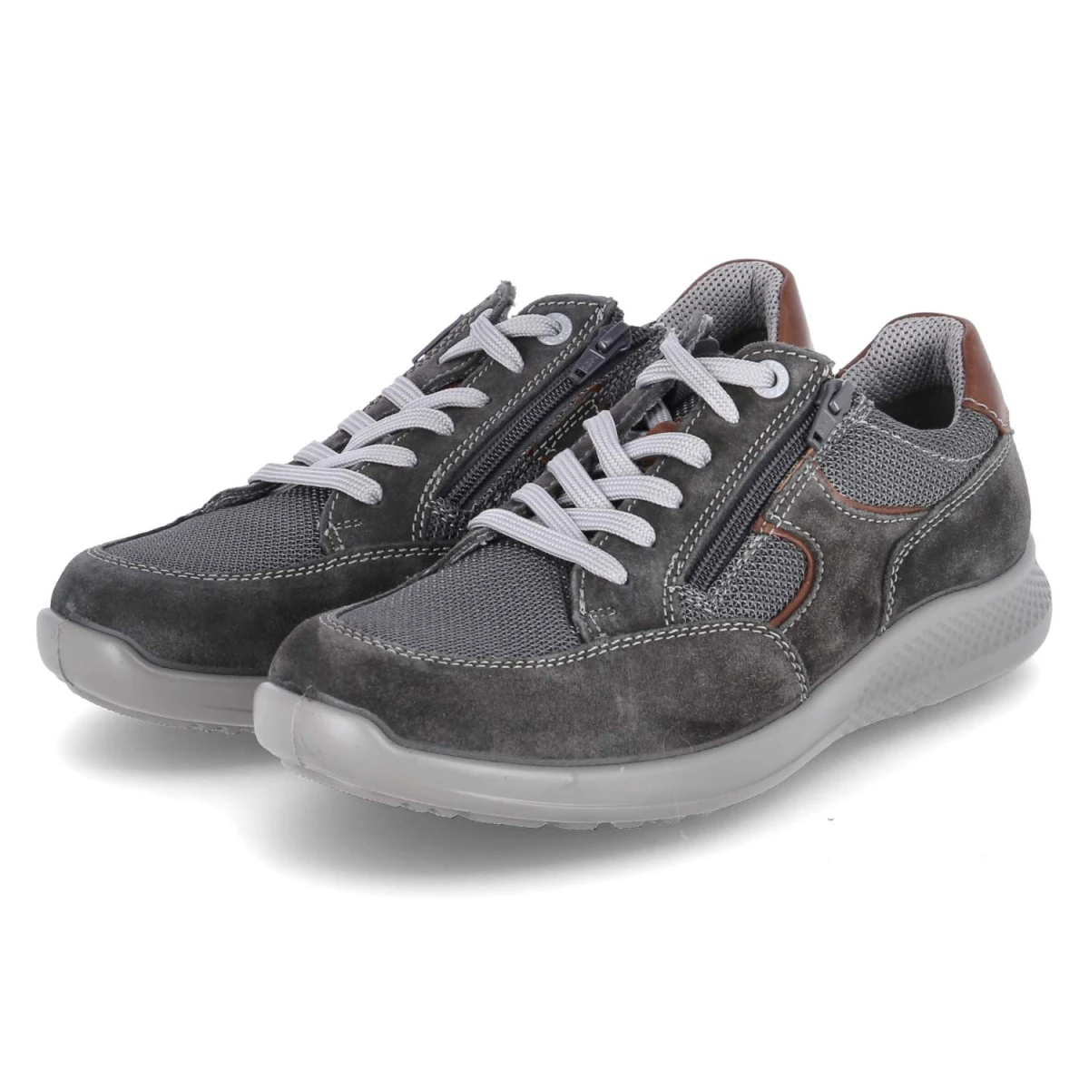 Halbschuhe - shark/grau/tuareg