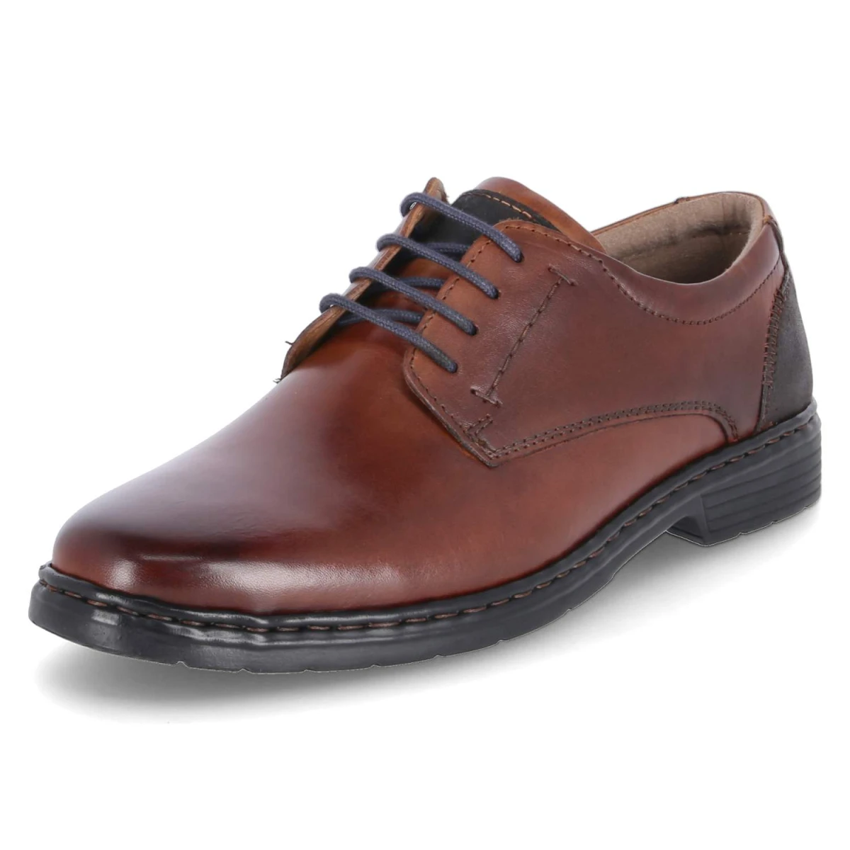 Halbschuhe ALASTAIR 01 - COGNAC-KOMBI