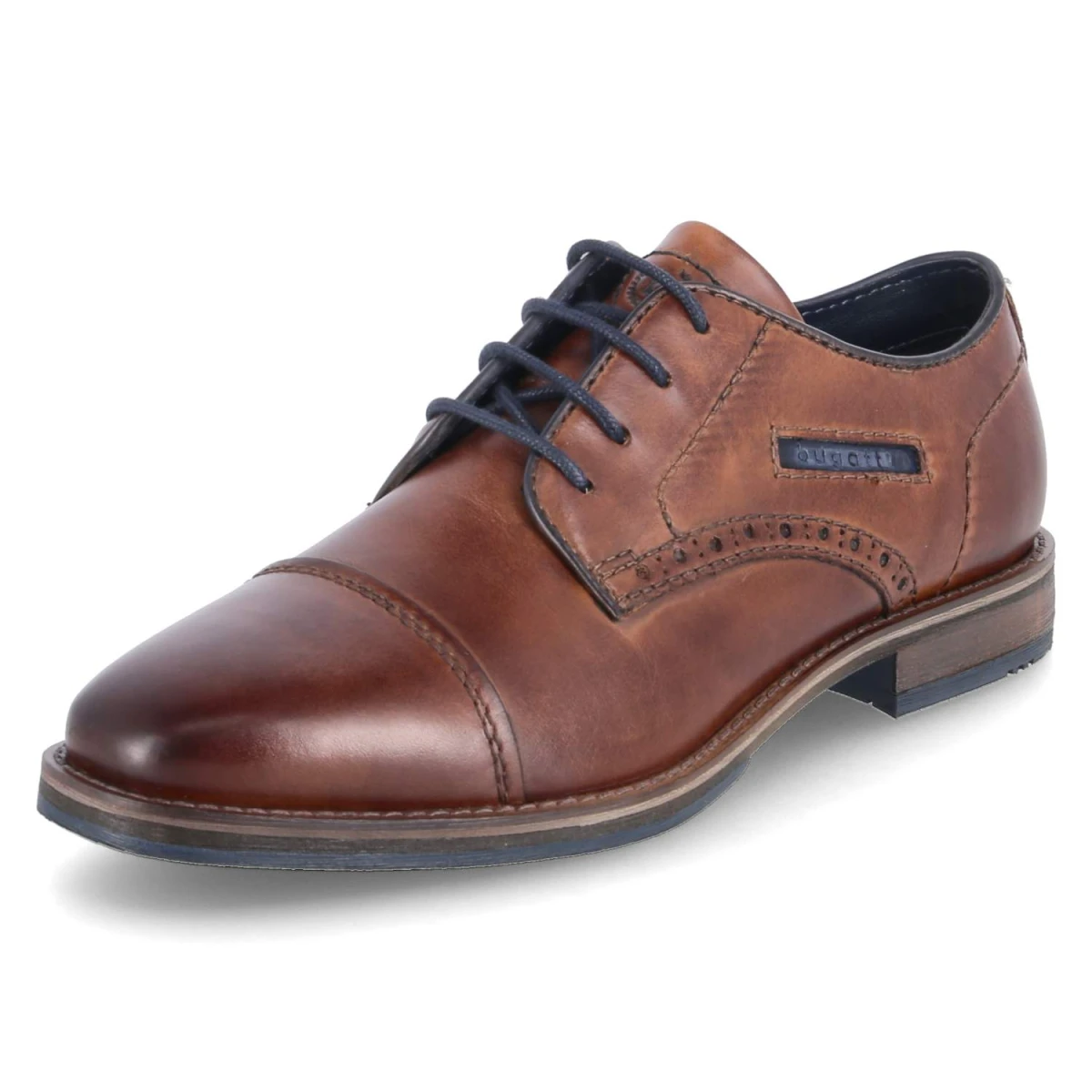 Halbschuhe - cognac