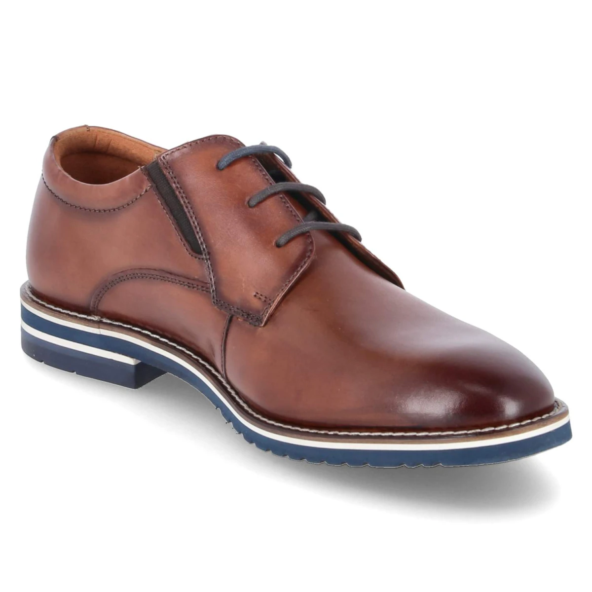 Halbschuhe - cognac