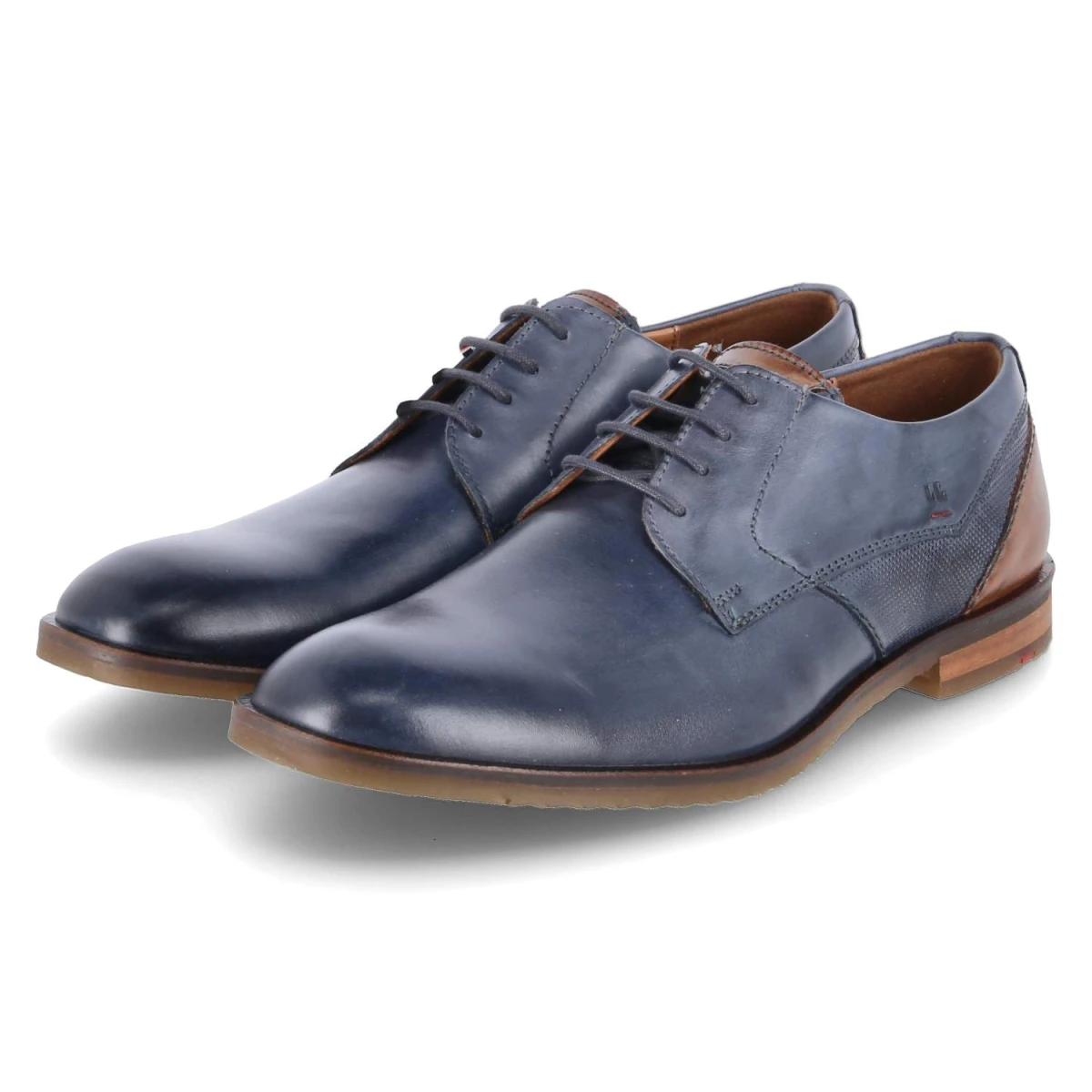 Halbschuhe DOMINO - 8 - ATLANTIC BLUE/CAMEL