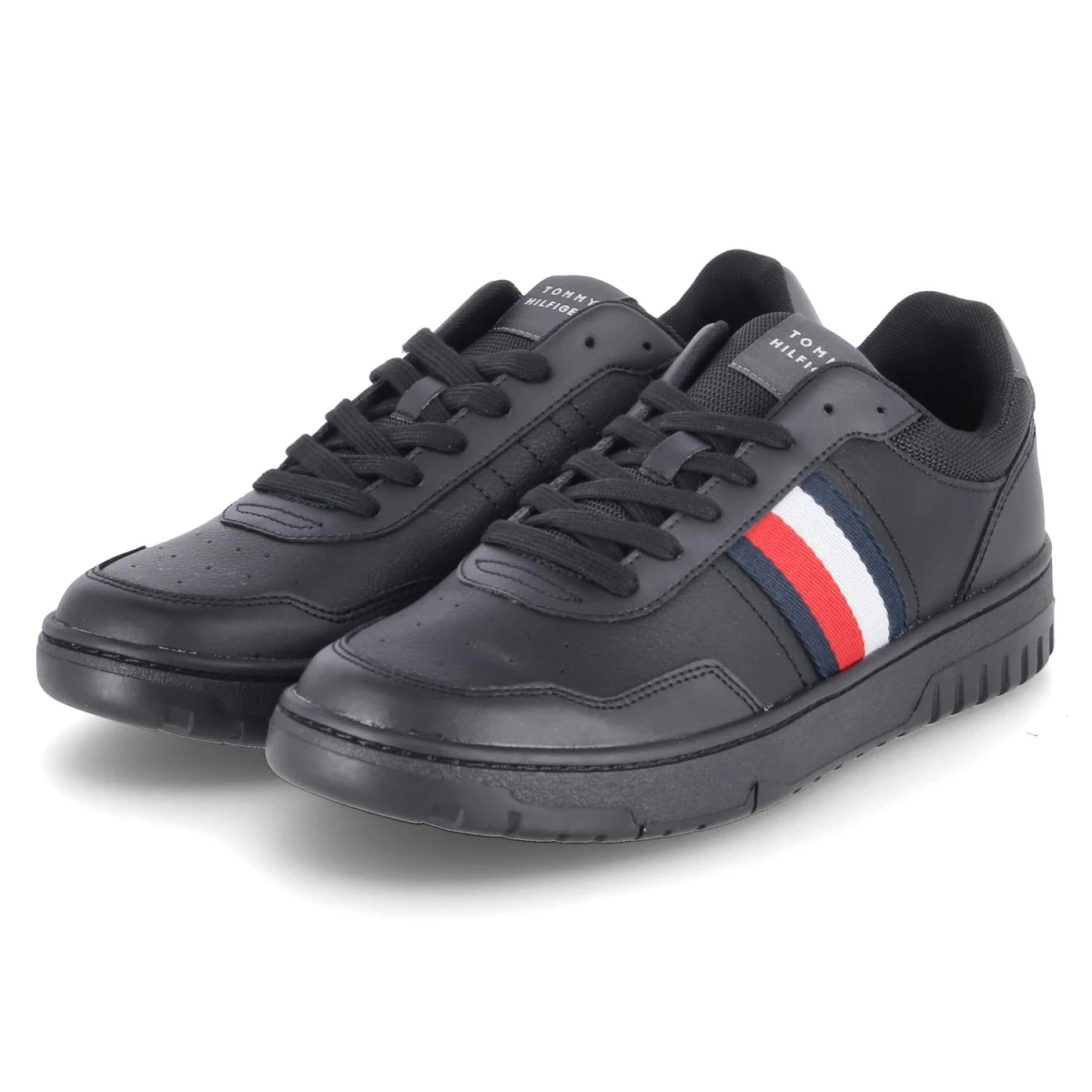 Low Sneaker TH BASKET CORE LIT - black