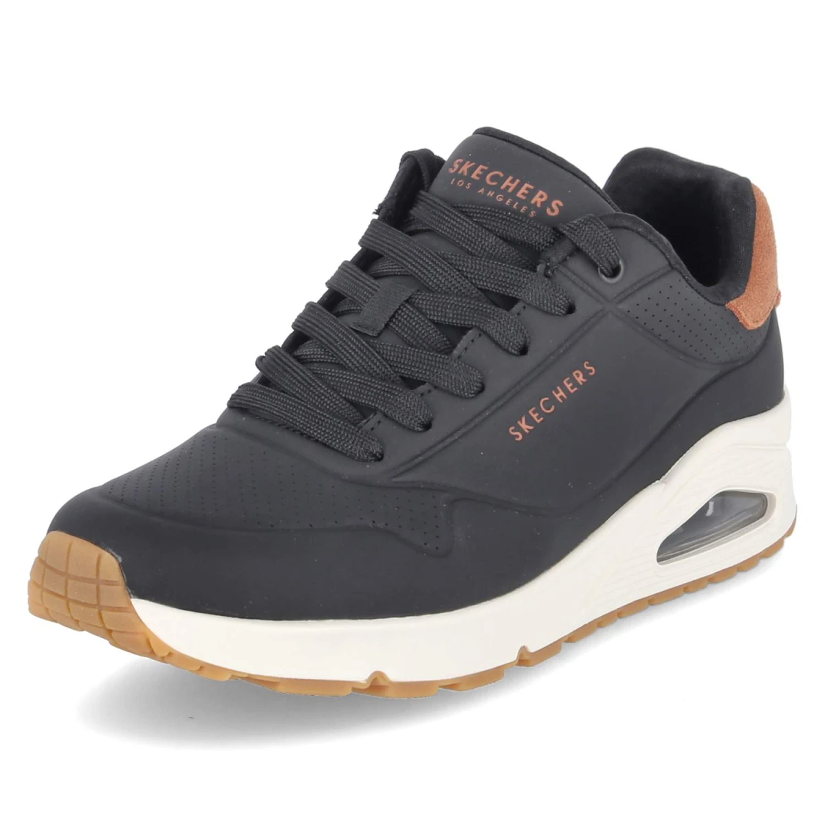 Low Sneaker UNO SUITED ON AIR - blk
