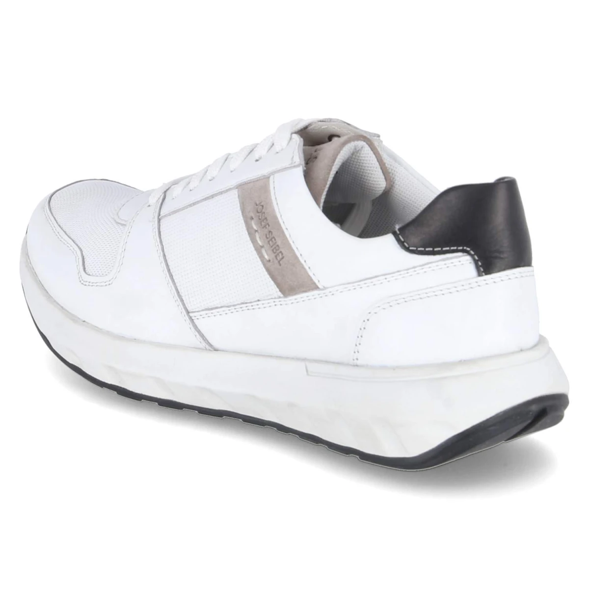 Halbschuhe CAMERON - WEISS-SCHWARZ