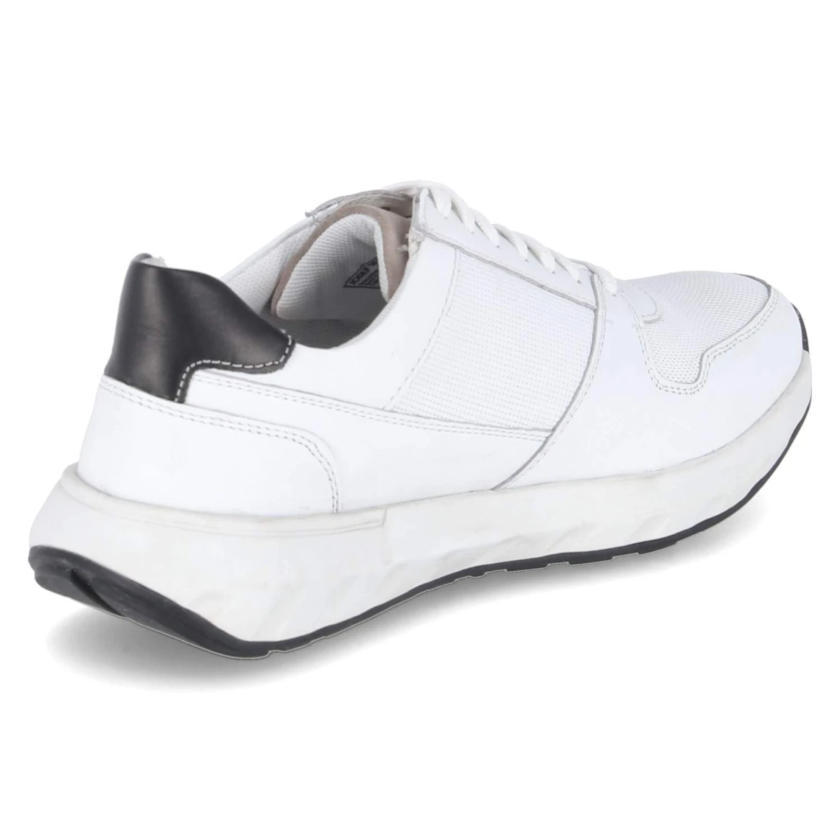 Halbschuhe CAMERON - WEISS-SCHWARZ