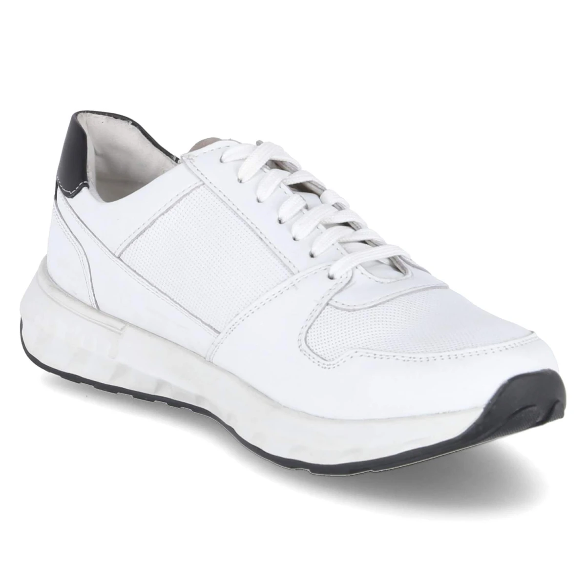 Halbschuhe CAMERON - WEISS-SCHWARZ