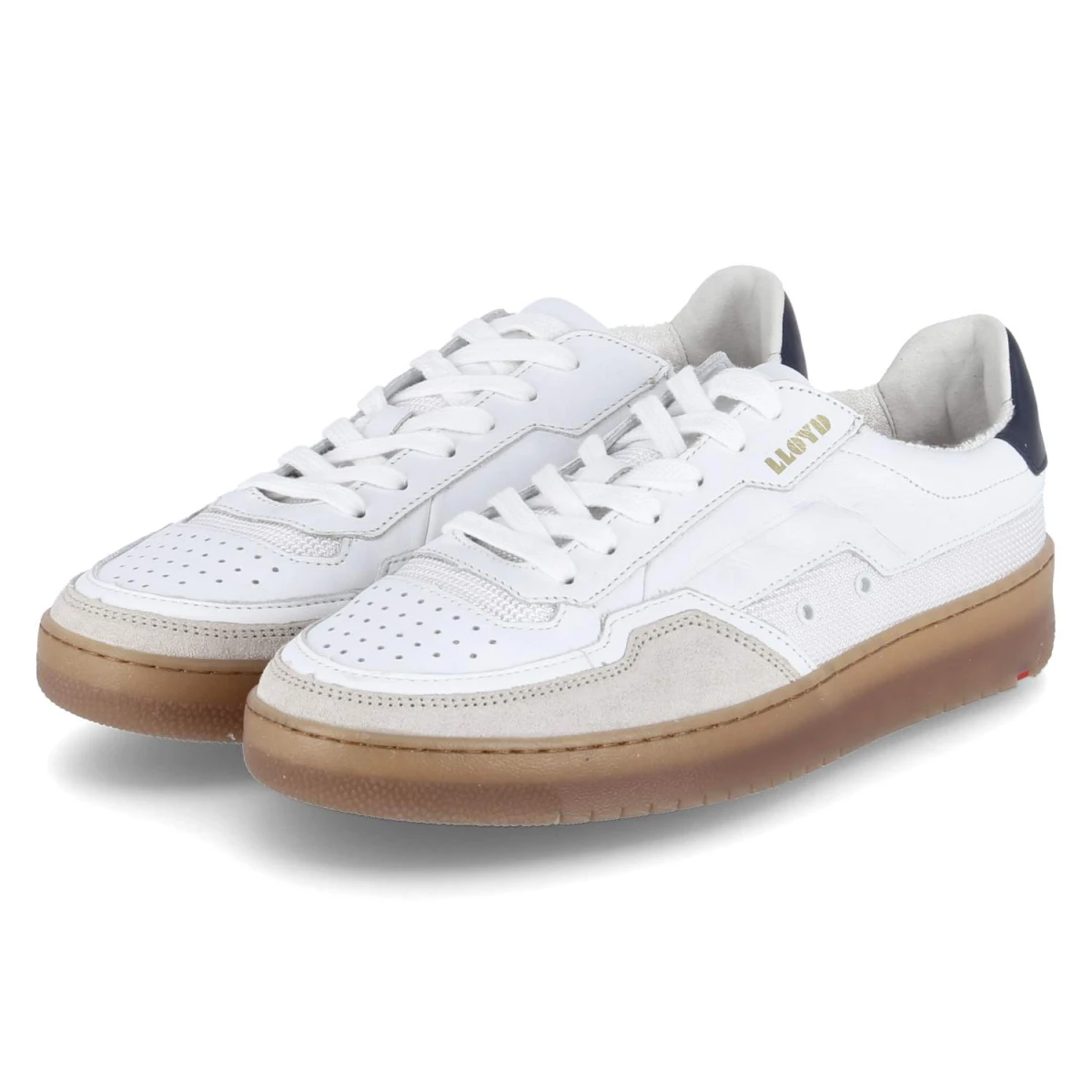 Low Sneaker ANWAR - 1 - CHALK/WHITE/WEISS/MIDNIGHT