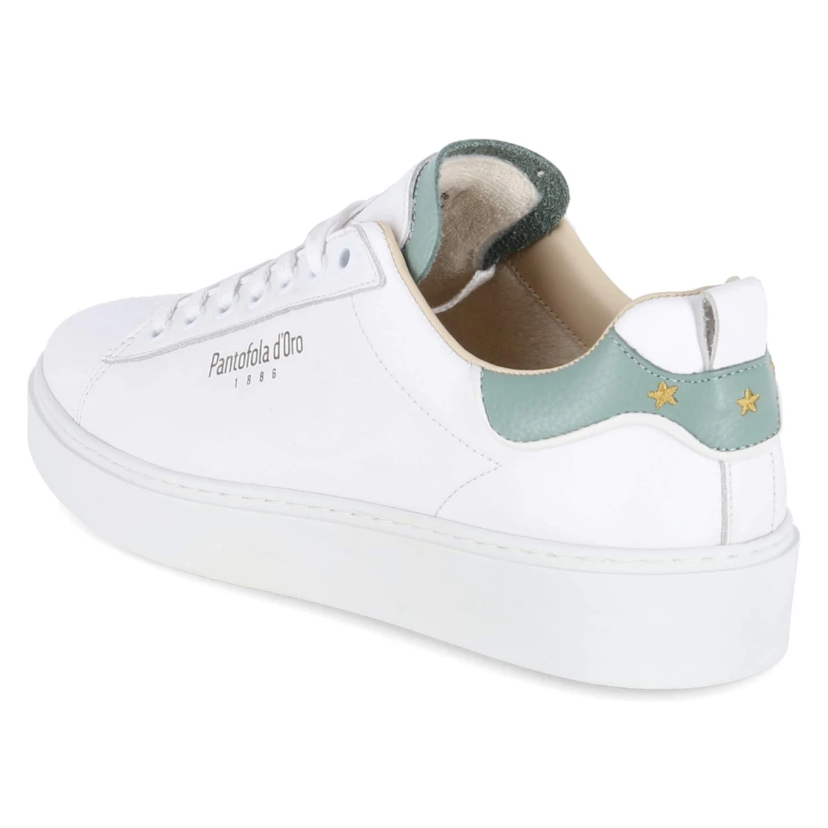 Low Sneaker ELBA - white/mint green