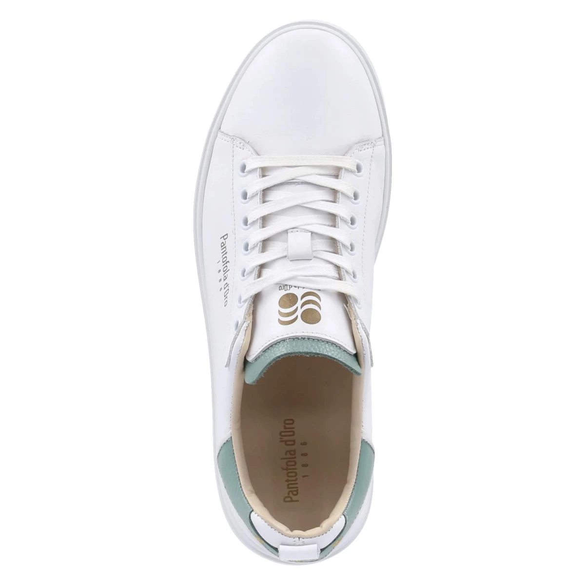 Low Sneaker ELBA - white/mint green