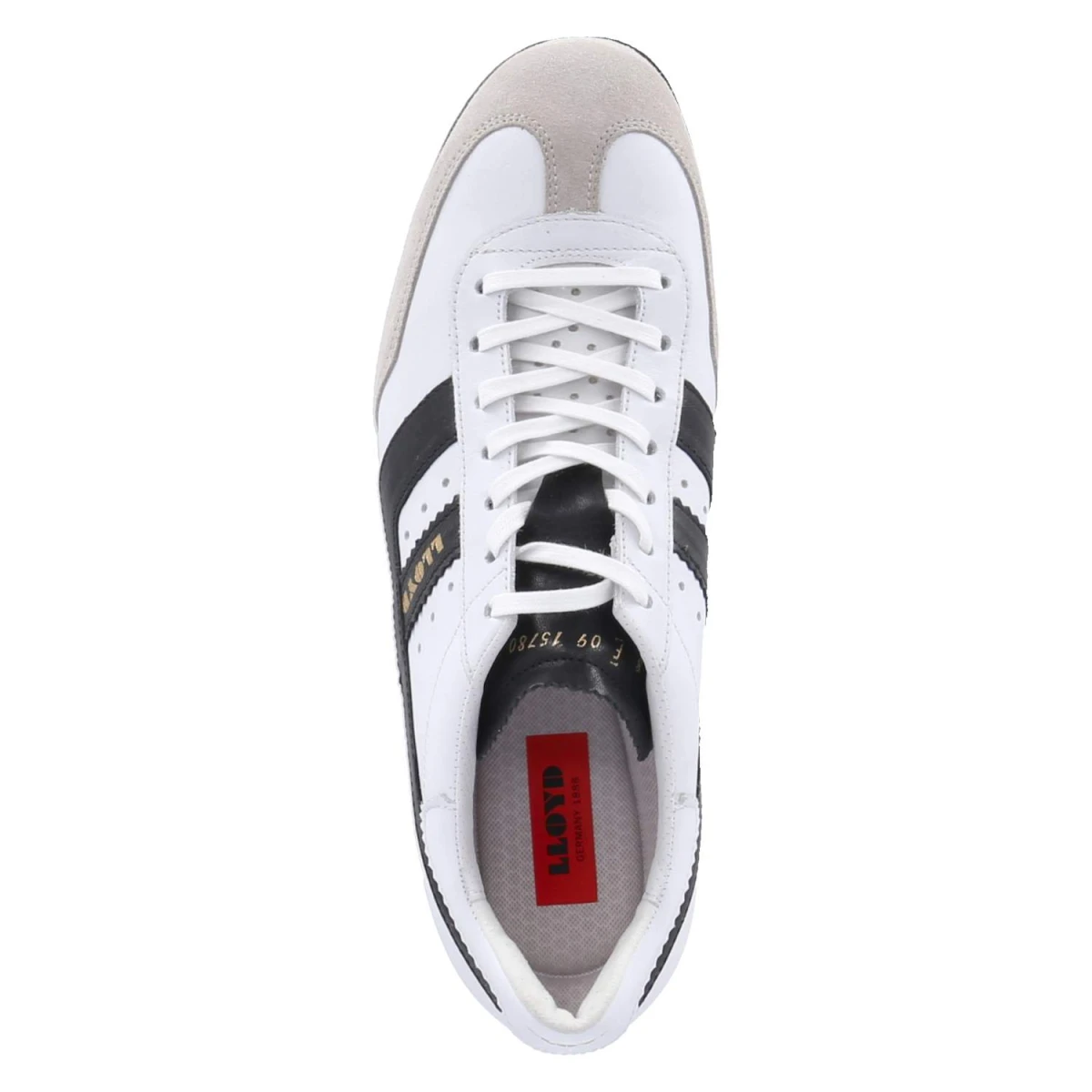 Low Sneaker BARRY - 1 - CHALK/WHITE/SCHWARZ
