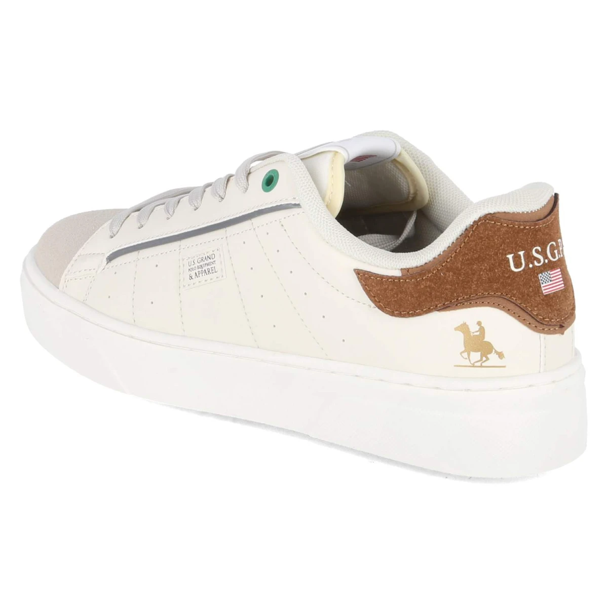 Sneaker JOE - light Beige/Brown