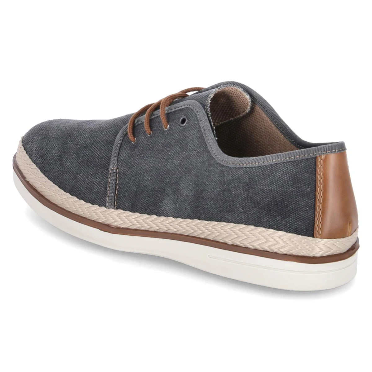 Halbschuhe - anthrazit/amaretto