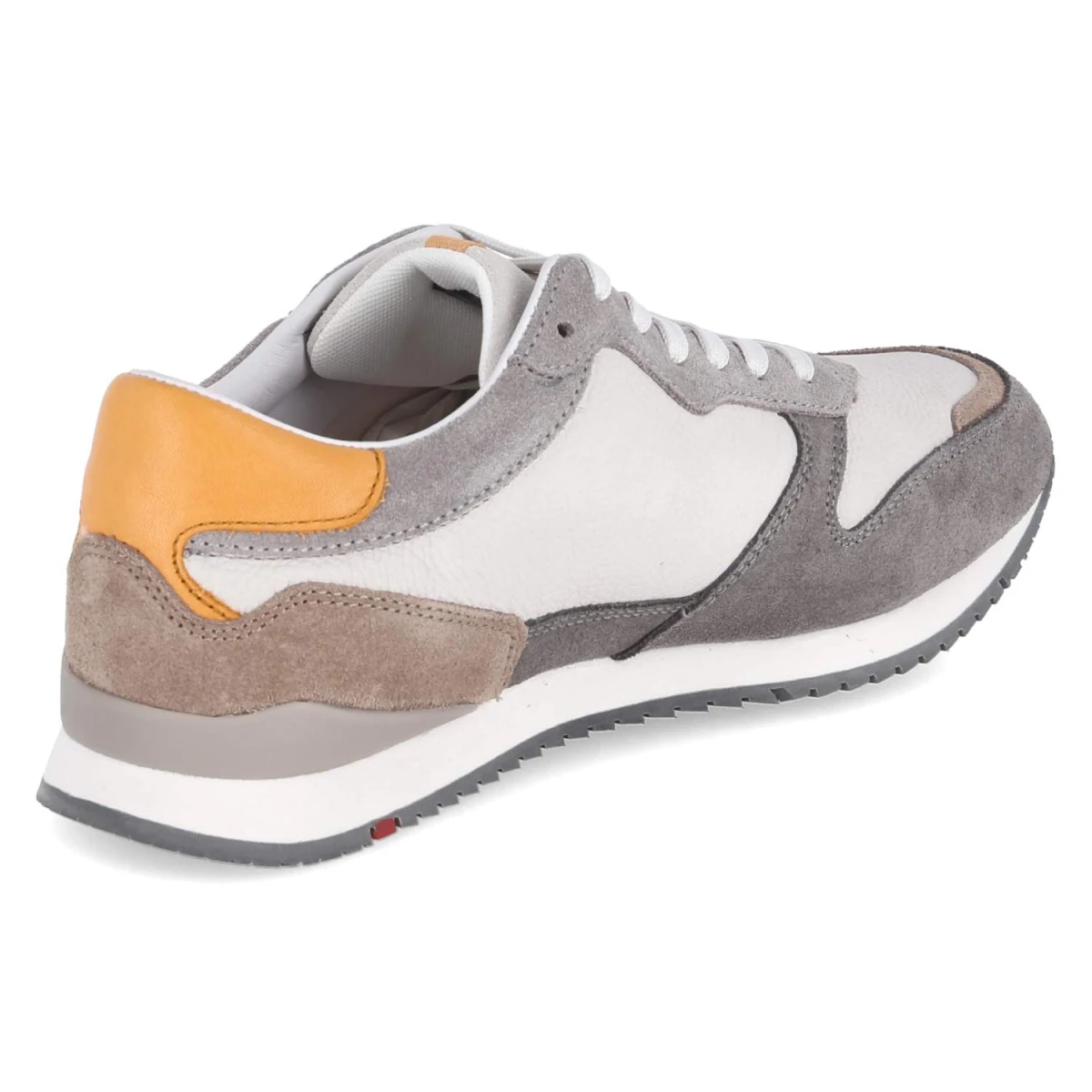 Low Sneaker ELMORE - 2 - GREY/POLVERE/ORANGE