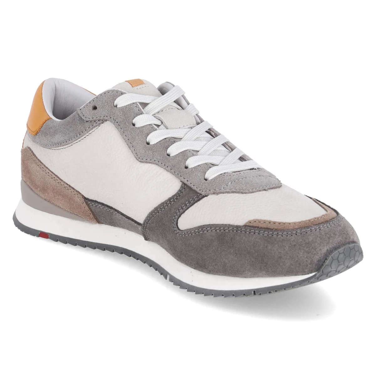 Low Sneaker ELMORE - 2 - GREY/POLVERE/ORANGE