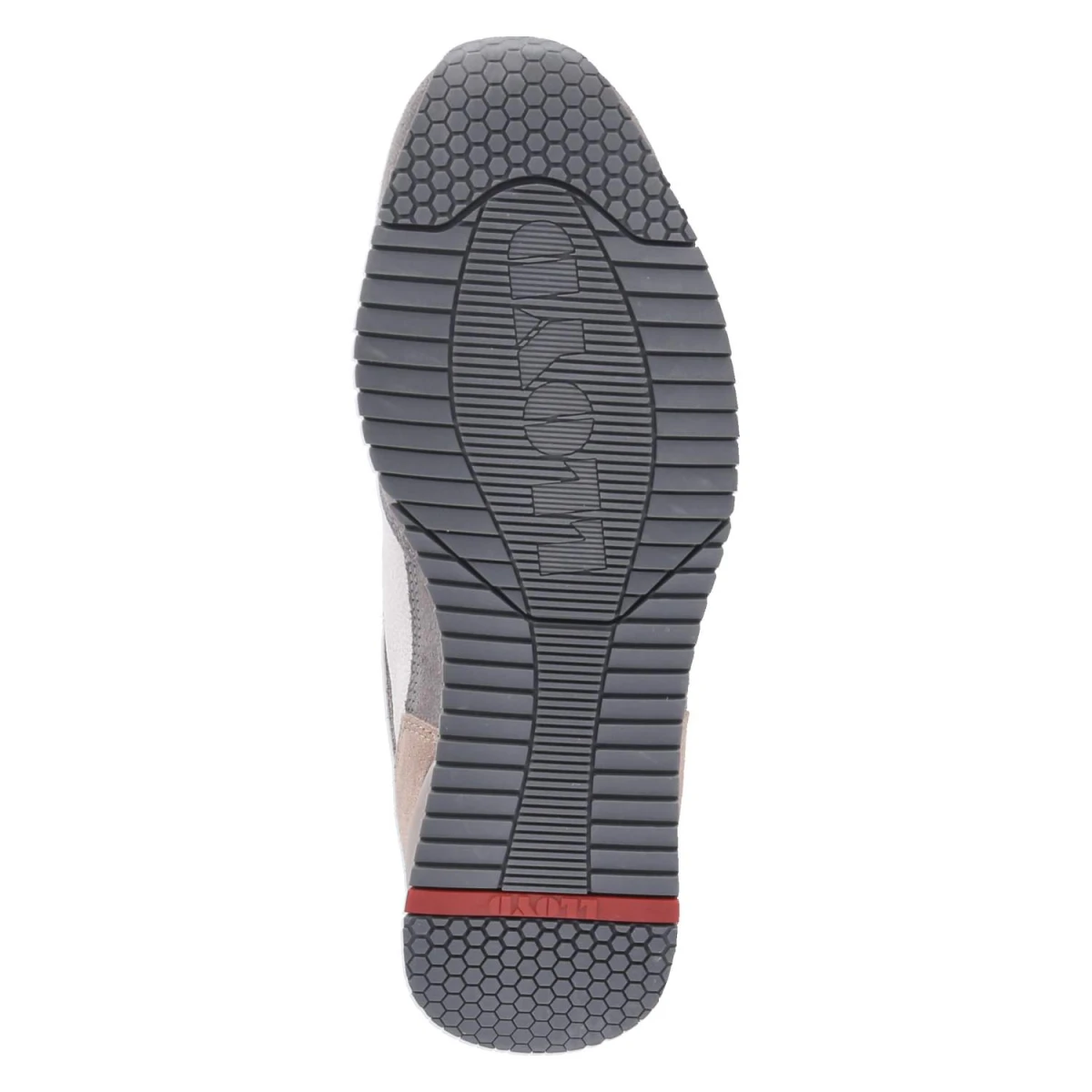 Low Sneaker ELMORE - 2 - GREY/POLVERE/ORANGE