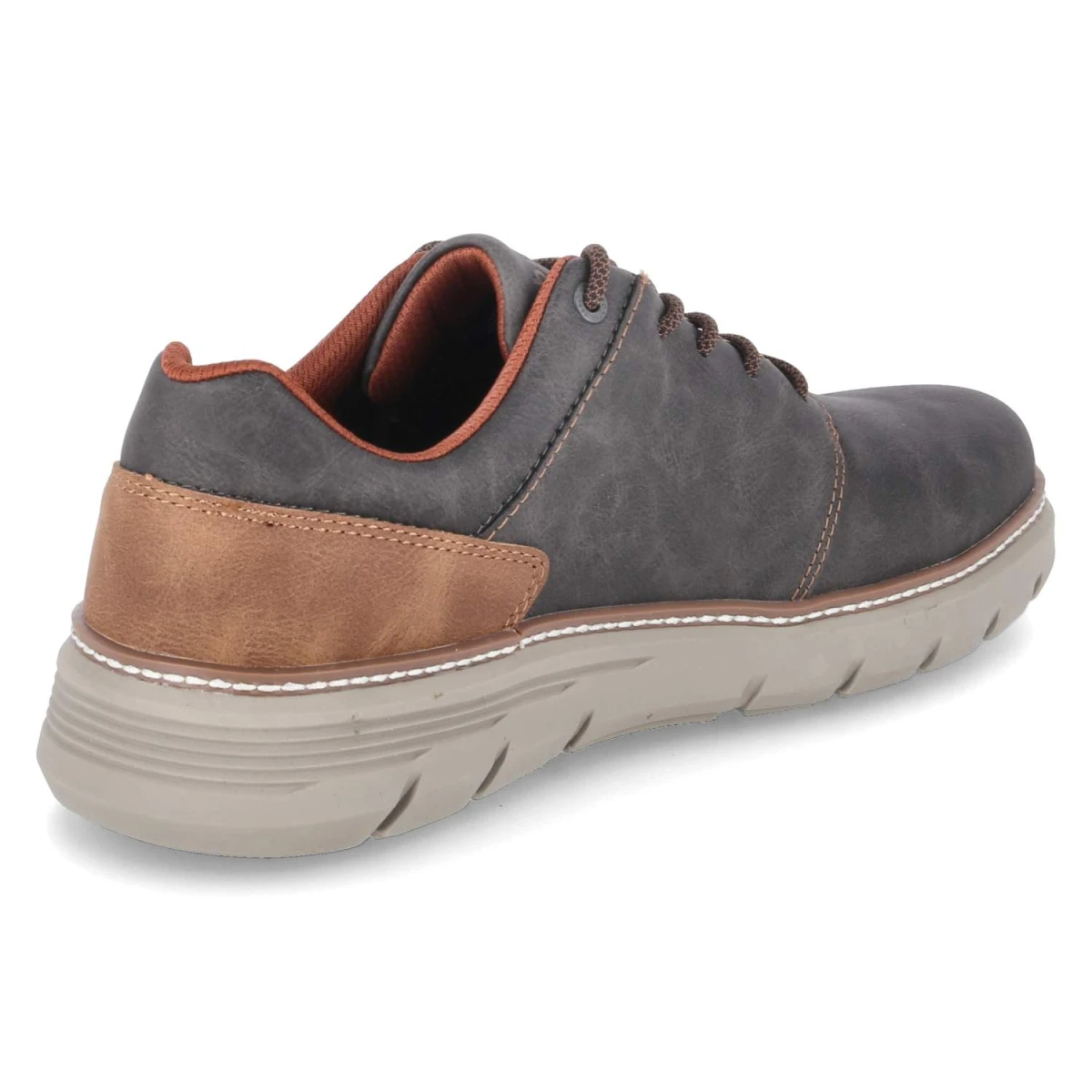 Halbschuhe - DARK BROWN