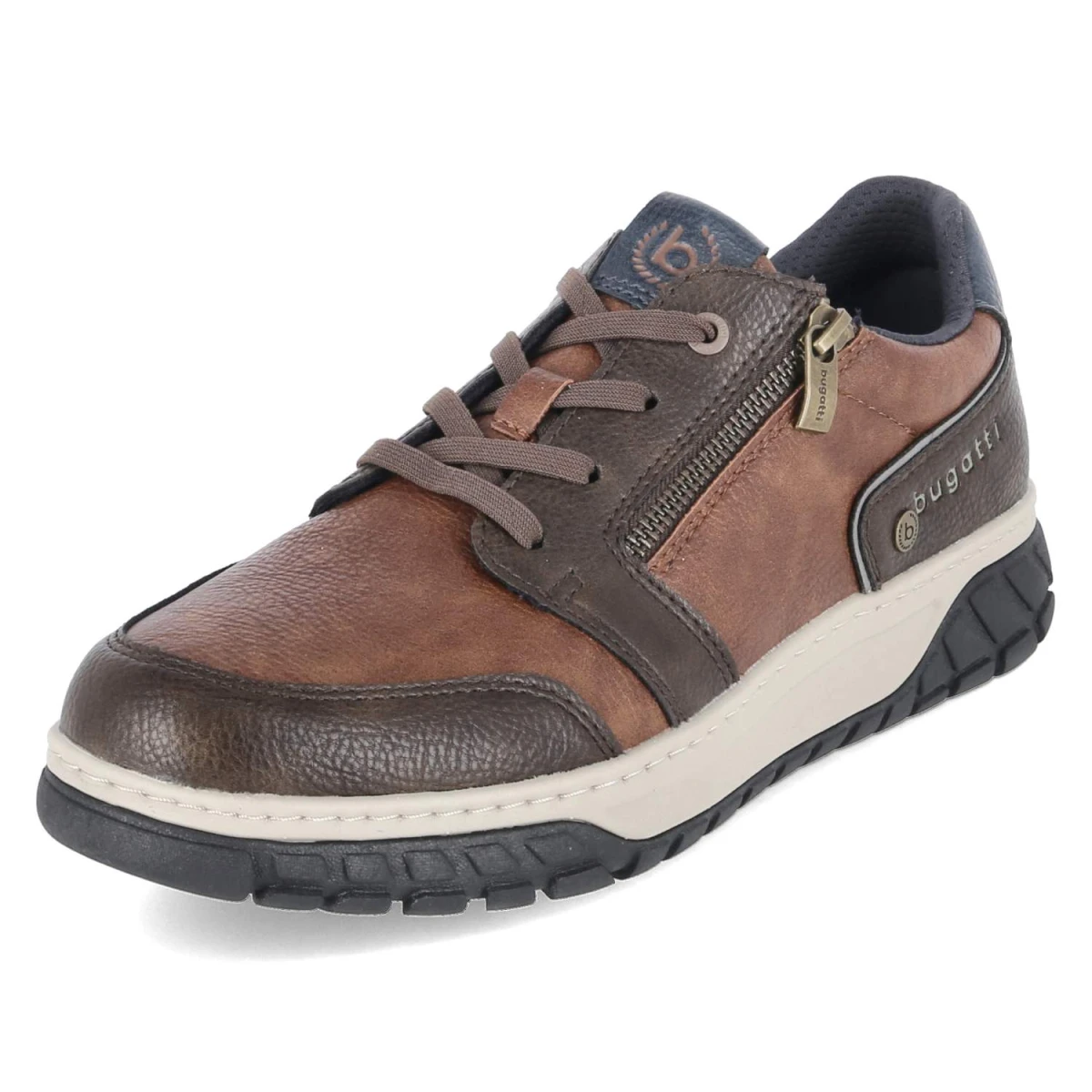 Halbschuhe - cognac/brown