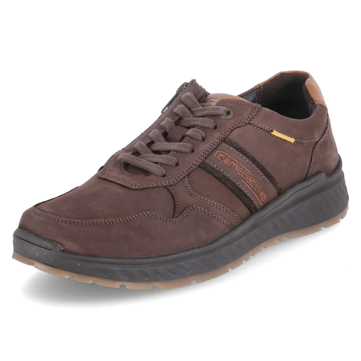 Halbschuhe - schoko/natur