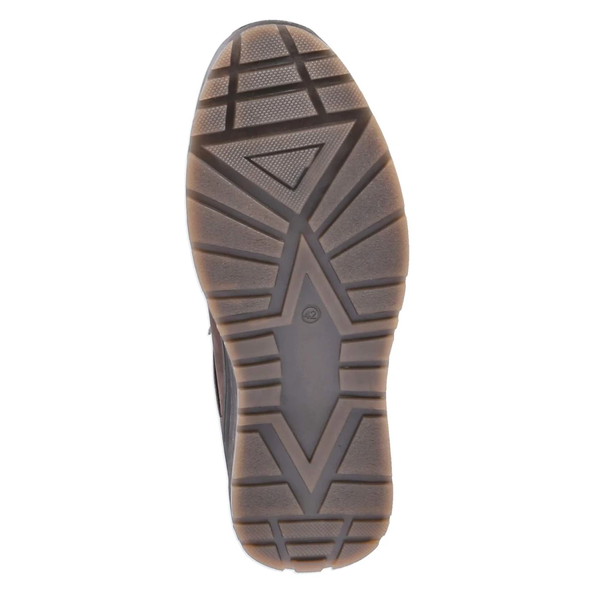 Halbschuhe - schoko/natur