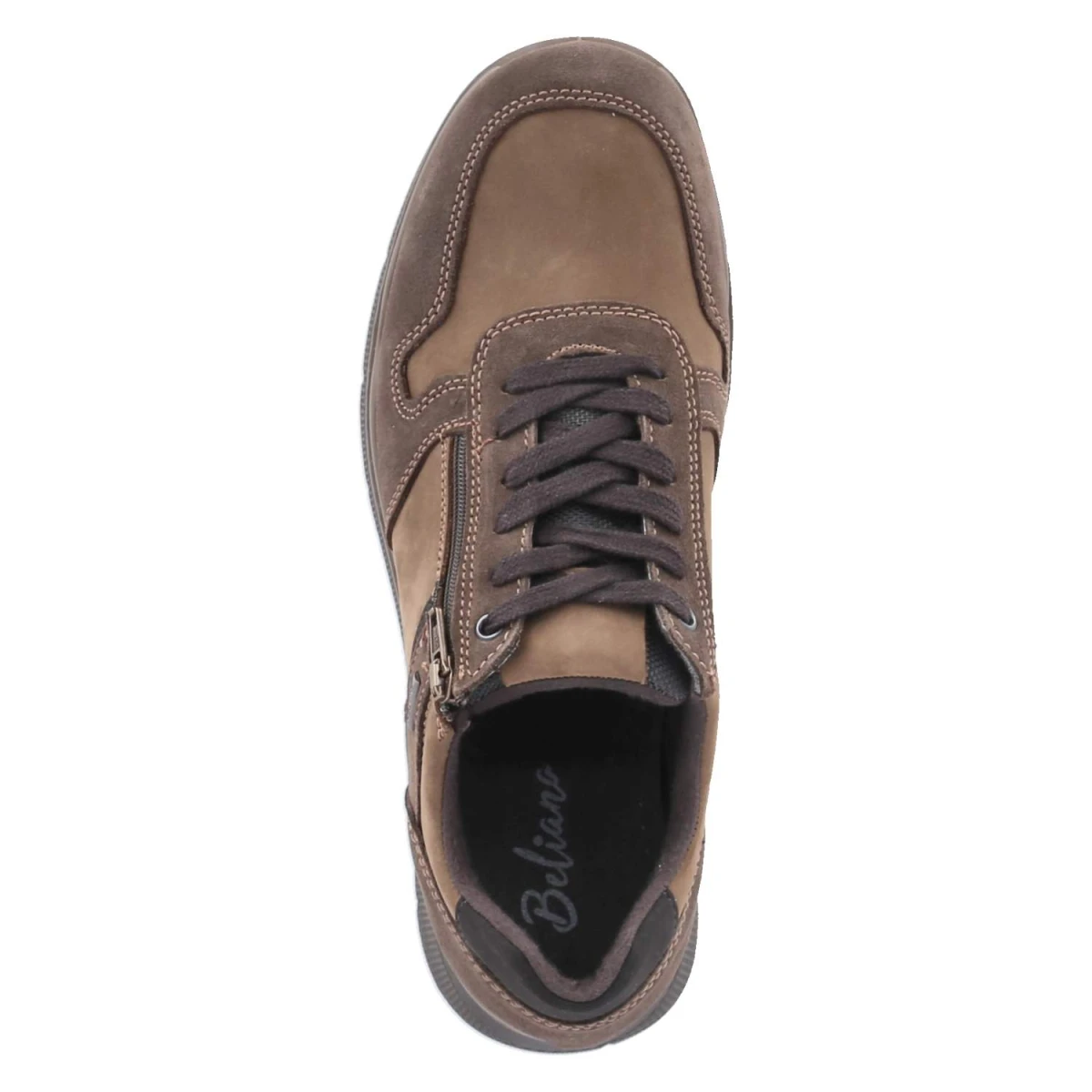 Halbschuhe - TAUPE/Brown