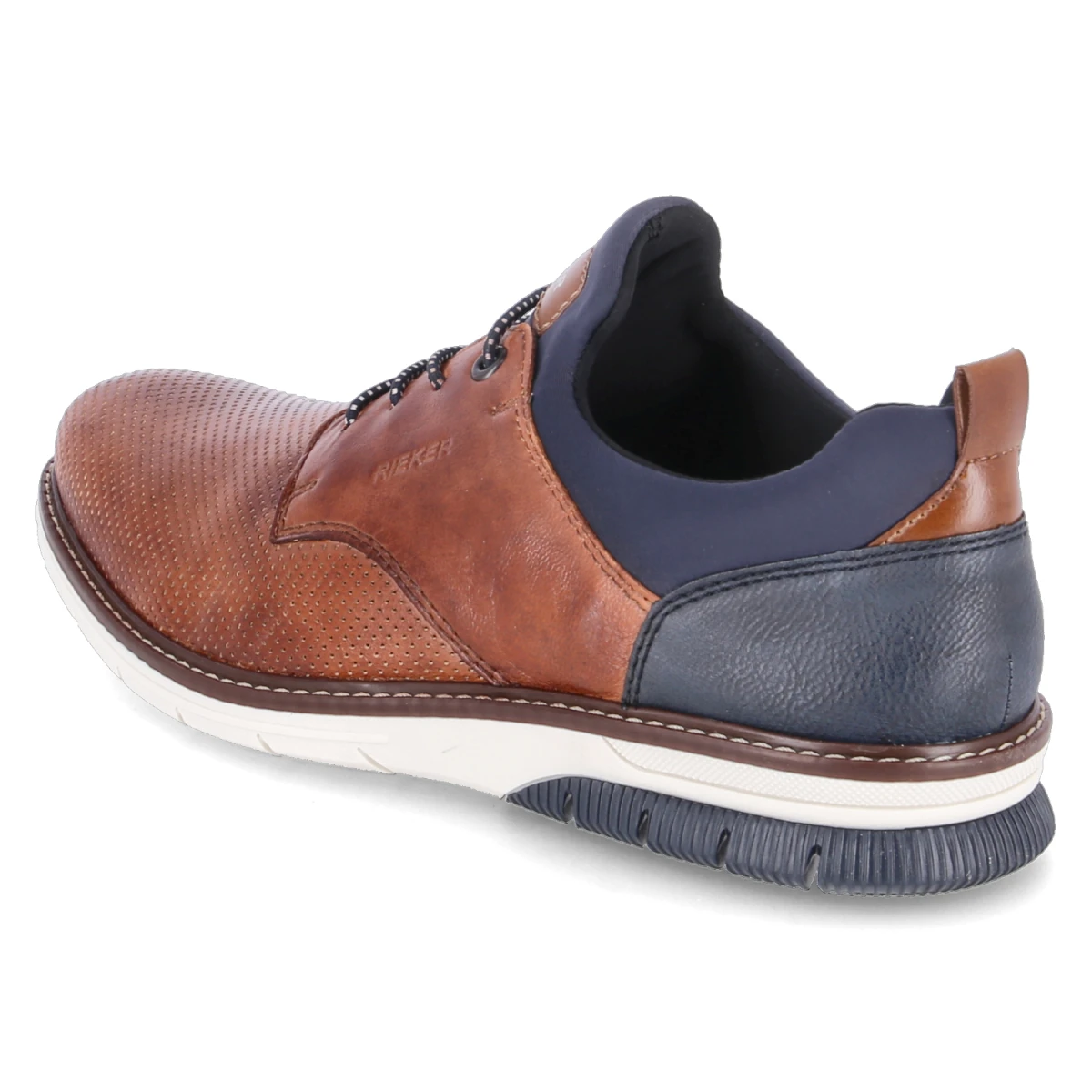 Halbschuhe - nuss/lake/navy/amaretto