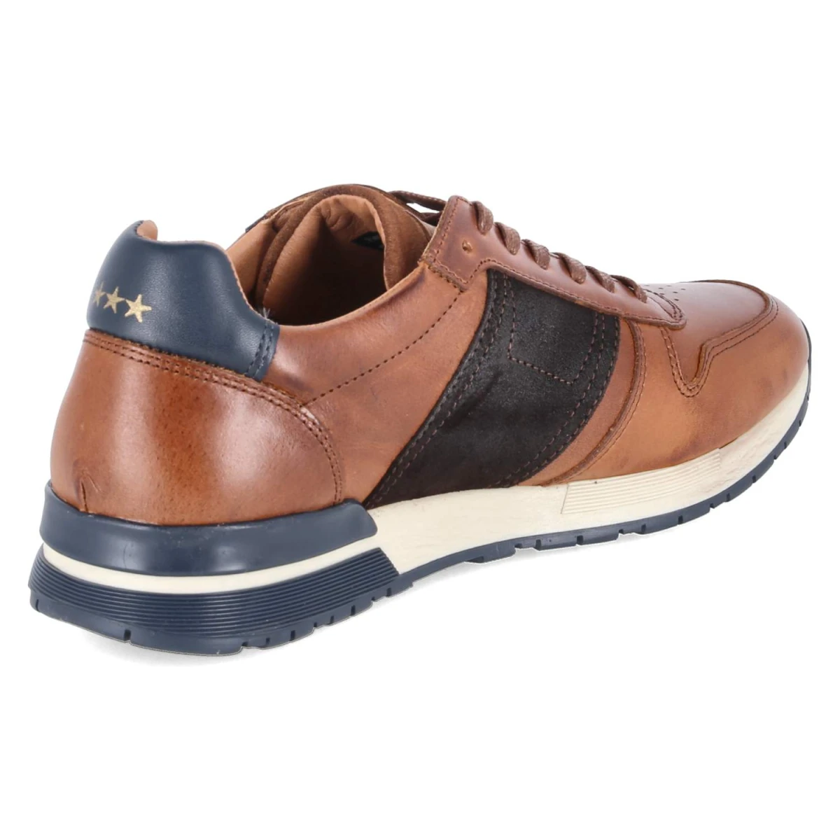 Low Sneaker SANGANO - COGNAC