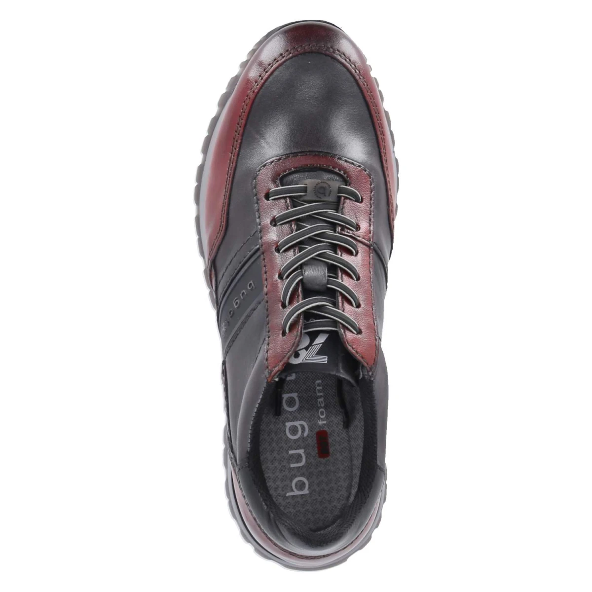 Halbschuhe - orange/dark grey