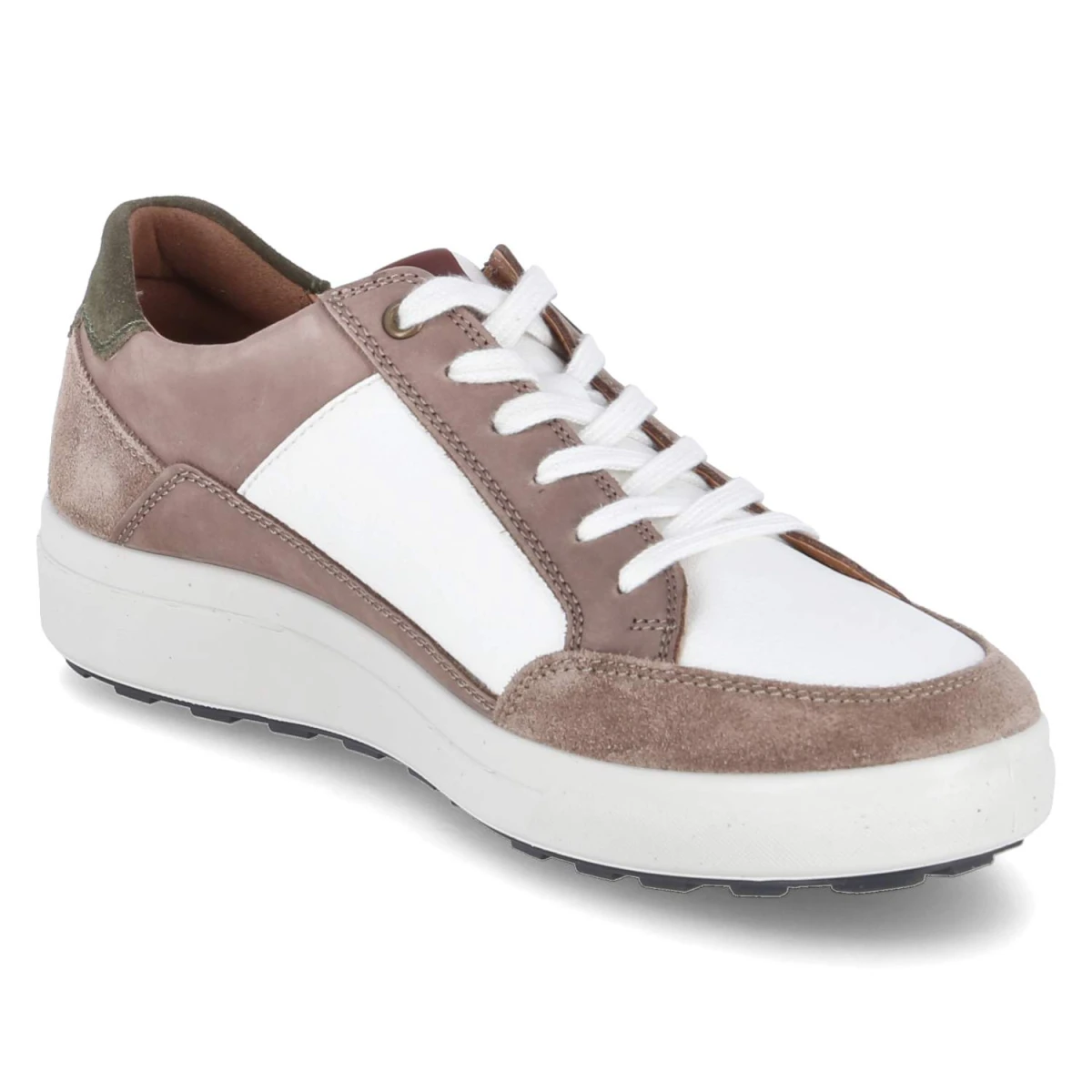 Low Sneaker MADDOX 07 - WEISS-TAUPE