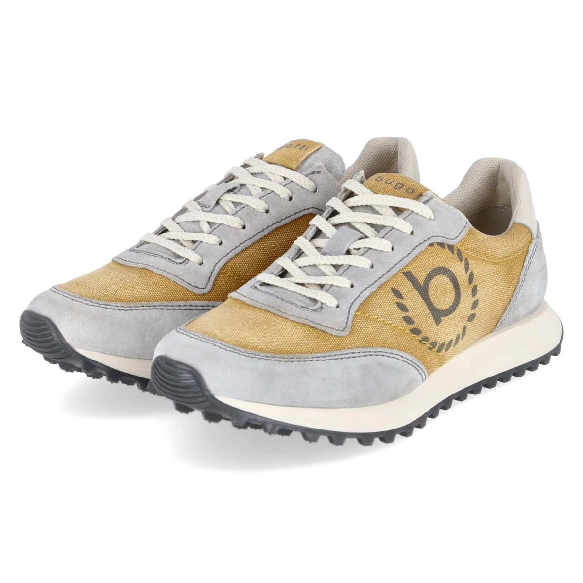 Low Sneaker - grey/yellow