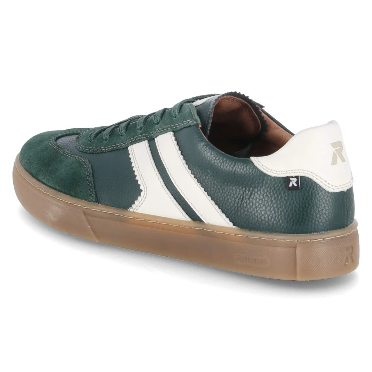 Low Sneaker - grün kombi