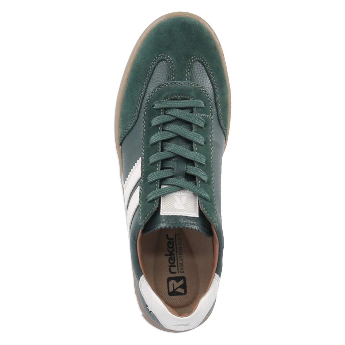 Low Sneaker - grün kombi