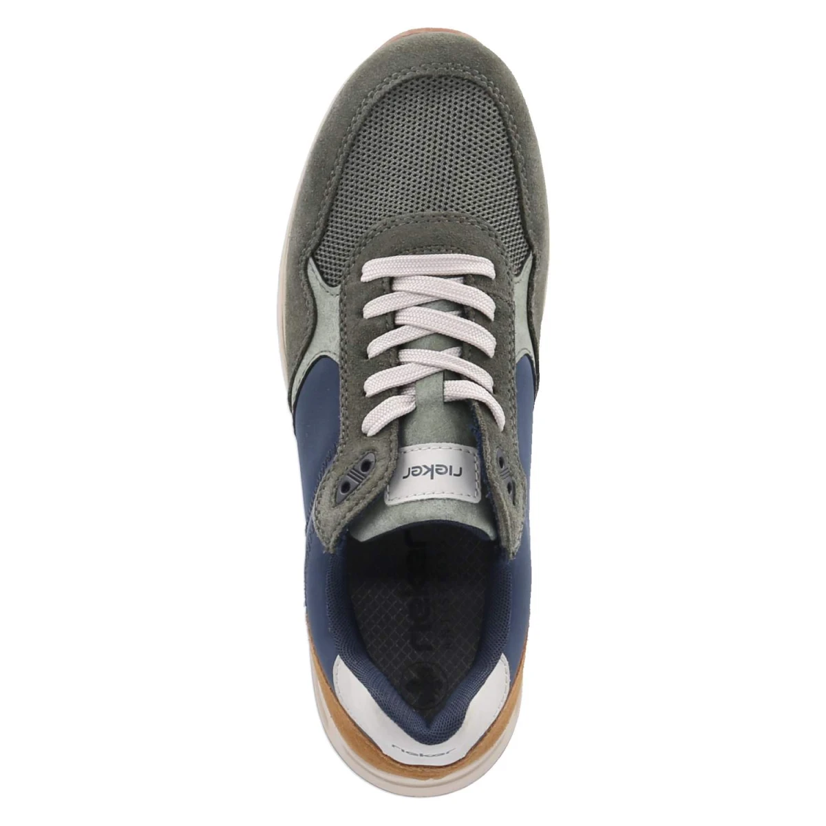 Low Sneaker - grün kombi