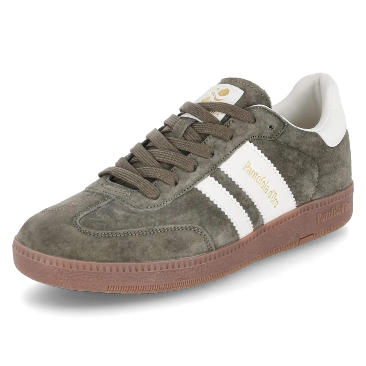 Low Sneaker BALLARE - olive green/off white